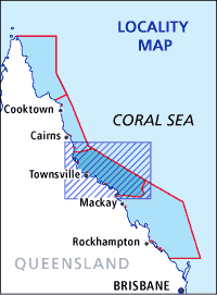 Townsville Whitsunday Locality Map