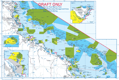 Townsville Whitsunday Management Area Draft Zoning Map - click on map to view large version