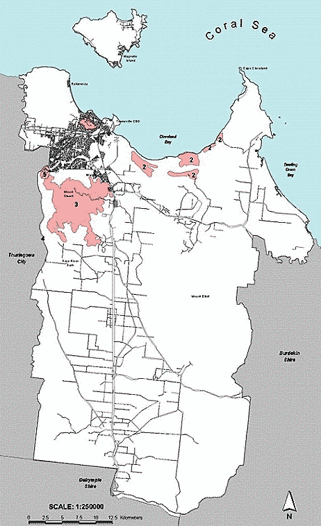 Map of Geological Sites of Significance